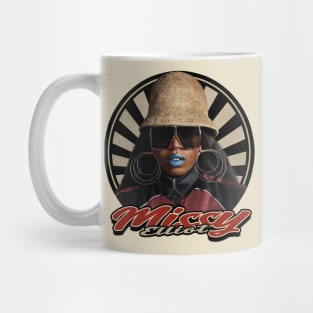 Vintage 80s Missy Elliot Mug